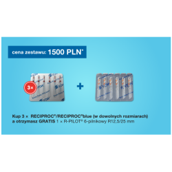 3 × RECIPROC®/RECIPROC®blue